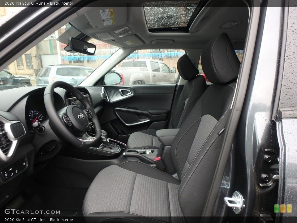 Black Interior Front Seat for the 2020 Kia Soul GT-Line #133201251