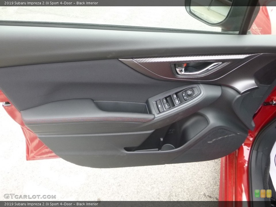 Black Interior Door Panel for the 2019 Subaru Impreza 2.0i Sport 4-Door #133203045