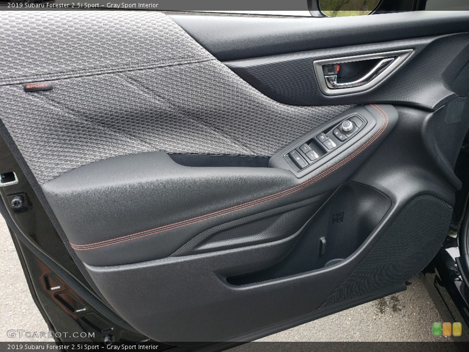 Gray Sport Interior Door Panel for the 2019 Subaru Forester 2.5i Sport #133209393
