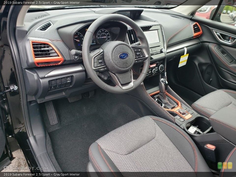 Gray Sport Interior Photo for the 2019 Subaru Forester 2.5i Sport #133209432