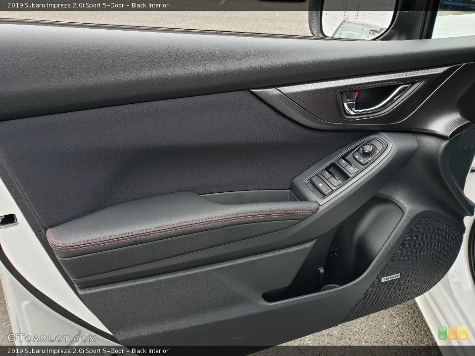 Black Interior Door Panel for the 2019 Subaru Impreza 2.0i Sport 5-Door #133210626