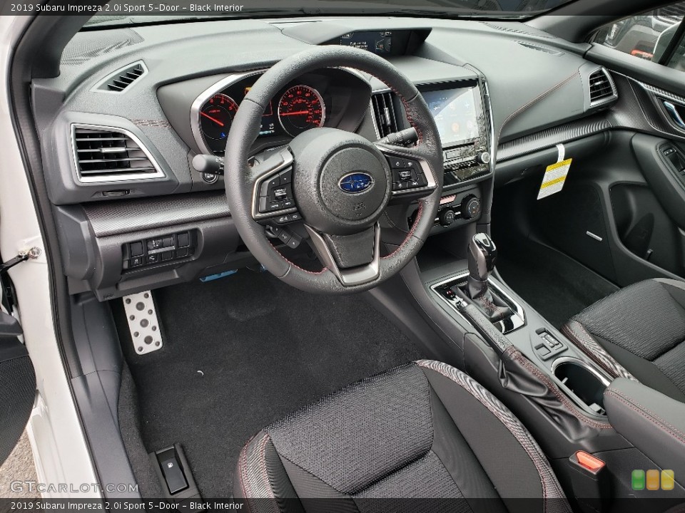 Black Interior Photo for the 2019 Subaru Impreza 2.0i Sport 5-Door #133210650