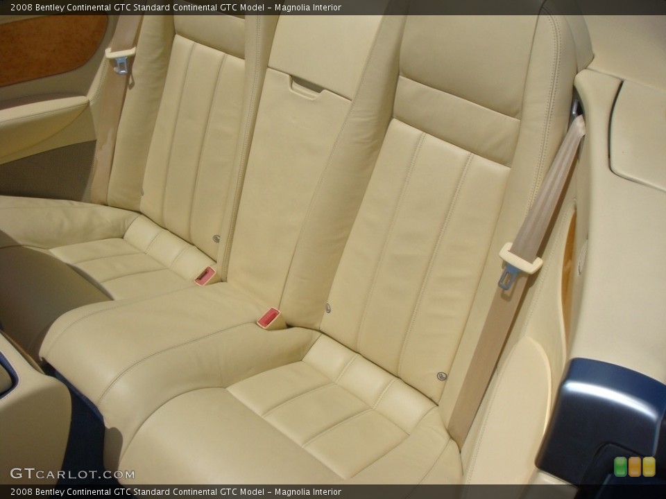 Magnolia Interior Rear Seat for the 2008 Bentley Continental GTC  #133215588