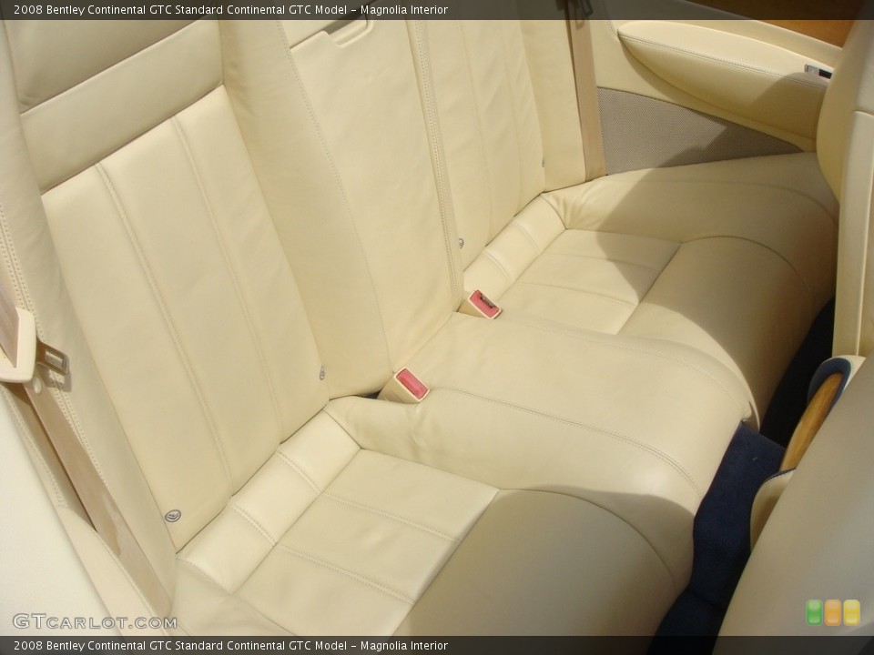 Magnolia Interior Rear Seat for the 2008 Bentley Continental GTC  #133215705