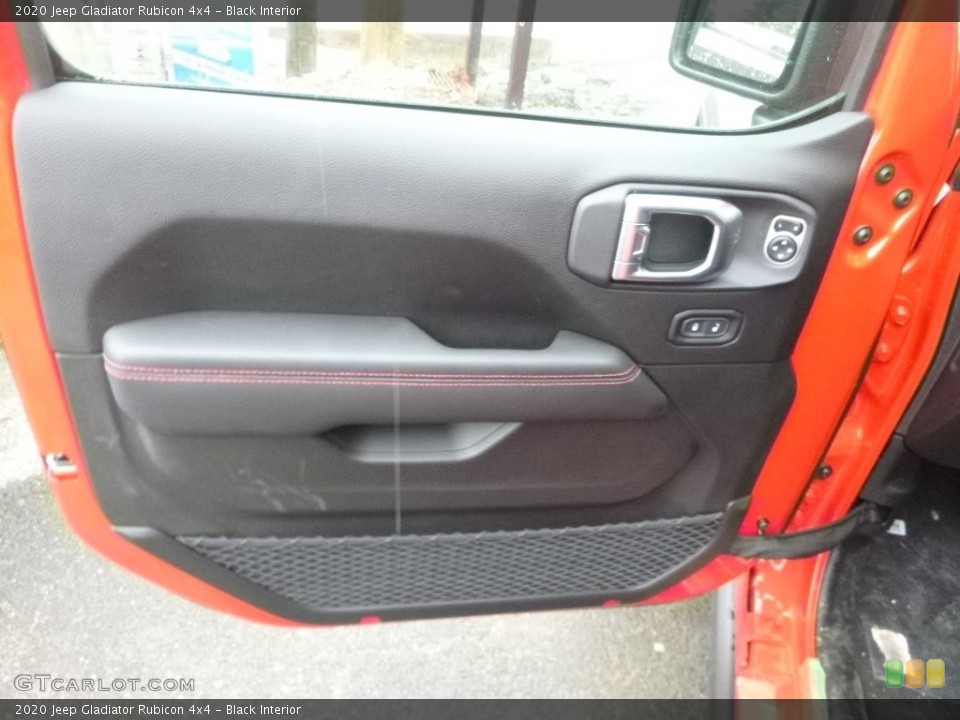 Black Interior Door Panel for the 2020 Jeep Gladiator Rubicon 4x4 #133215933