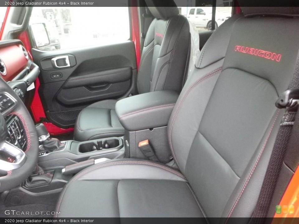 Black Interior Photo for the 2020 Jeep Gladiator Rubicon 4x4 #133215960