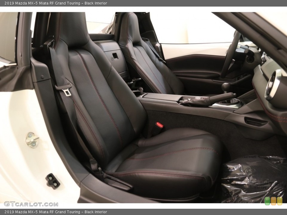 Black Interior Front Seat for the 2019 Mazda MX-5 Miata RF Grand Touring #133226298