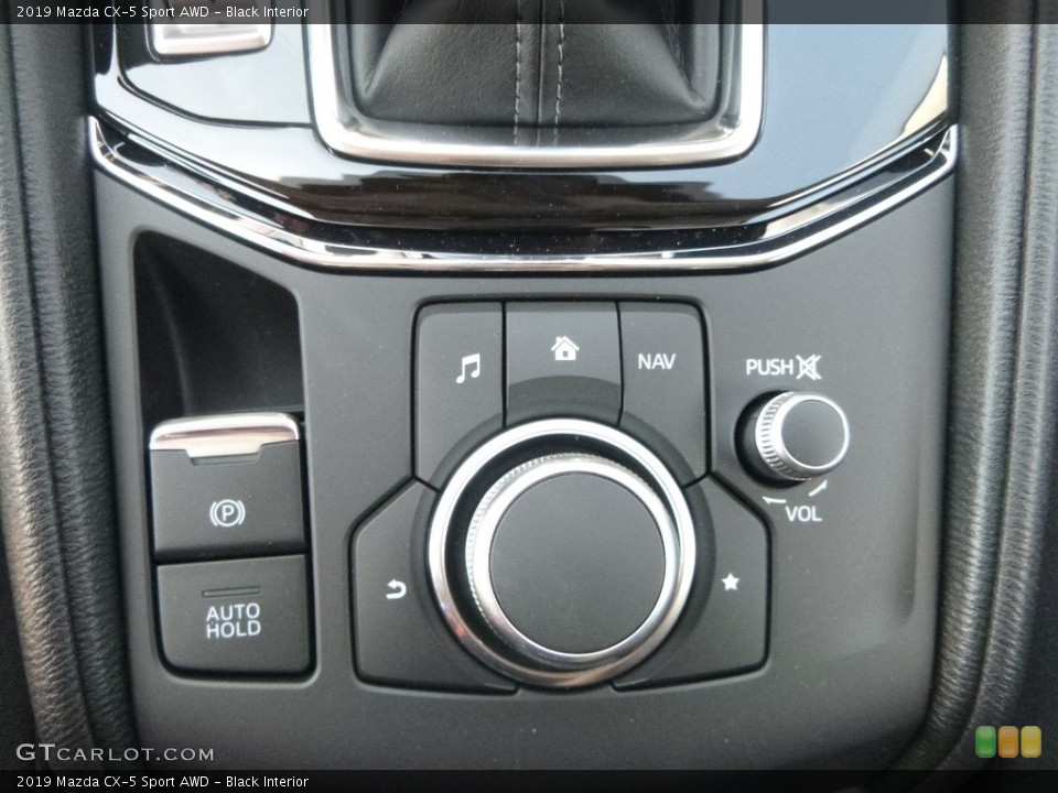 Black Interior Controls for the 2019 Mazda CX-5 Sport AWD #133230120