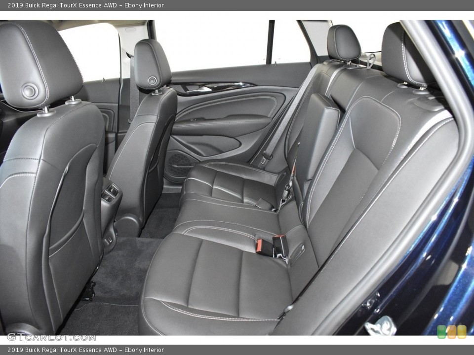 Ebony Interior Rear Seat for the 2019 Buick Regal TourX Essence AWD #133235586