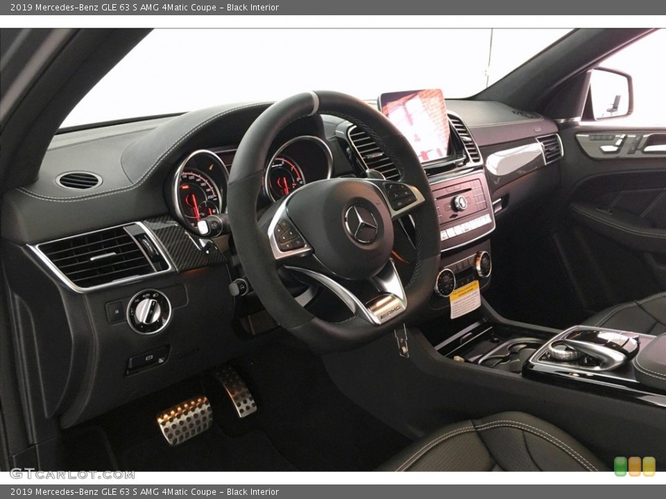 Black Interior Dashboard for the 2019 Mercedes-Benz GLE 63 S AMG 4Matic Coupe #133240278