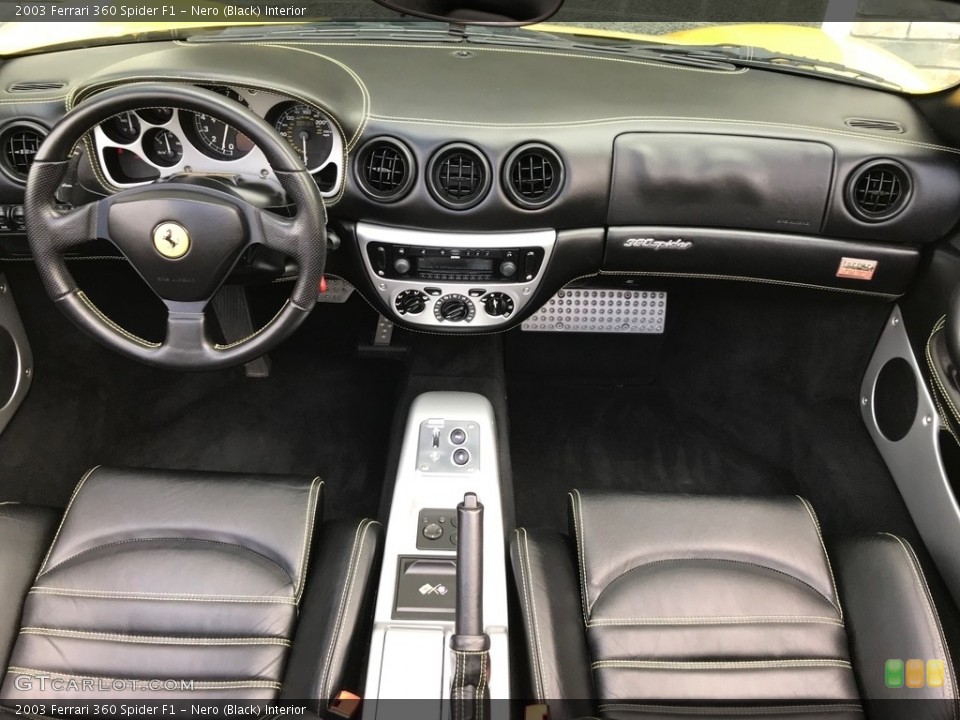 Nero (Black) Interior Dashboard for the 2003 Ferrari 360 Spider F1 #133248272
