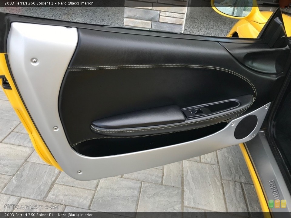 Nero (Black) Interior Door Panel for the 2003 Ferrari 360 Spider F1 #133249946