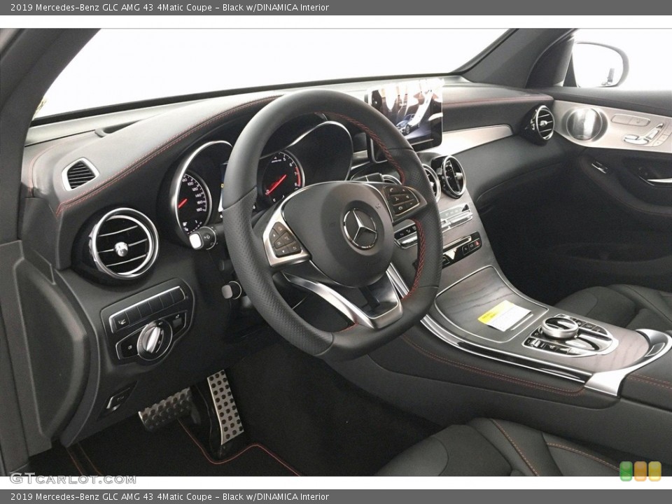 Black w/DINAMICA Interior Dashboard for the 2019 Mercedes-Benz GLC AMG 43 4Matic Coupe #133257557