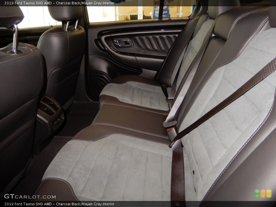 Charcoal Black/Mayan Gray Interior Rear Seat for the 2019 Ford Taurus SHO AWD #133258700