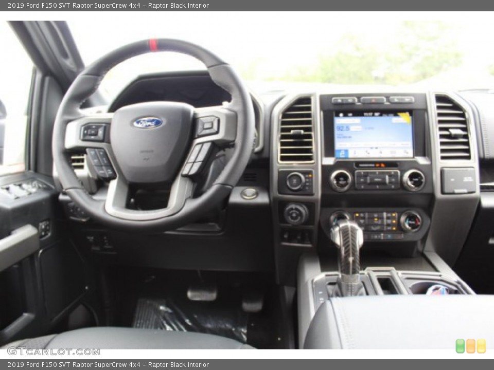 Raptor Black Interior Dashboard for the 2019 Ford F150 SVT Raptor SuperCrew 4x4 #133270120