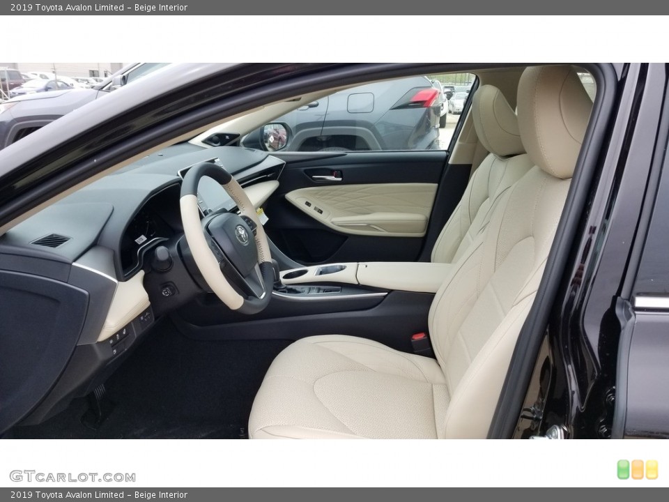 Beige 2019 Toyota Avalon Interiors