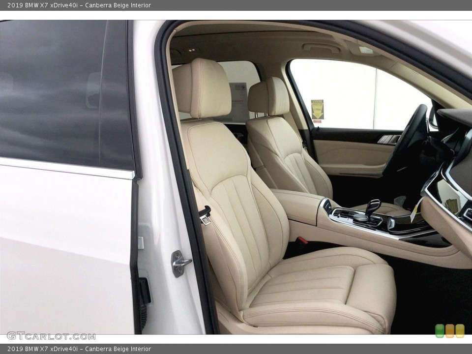 Canberra Beige 2019 BMW X7 Interiors