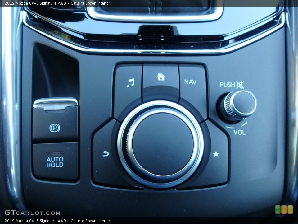 Caturra Brown Interior Controls for the 2019 Mazda CX-5 Signature AWD #133280137