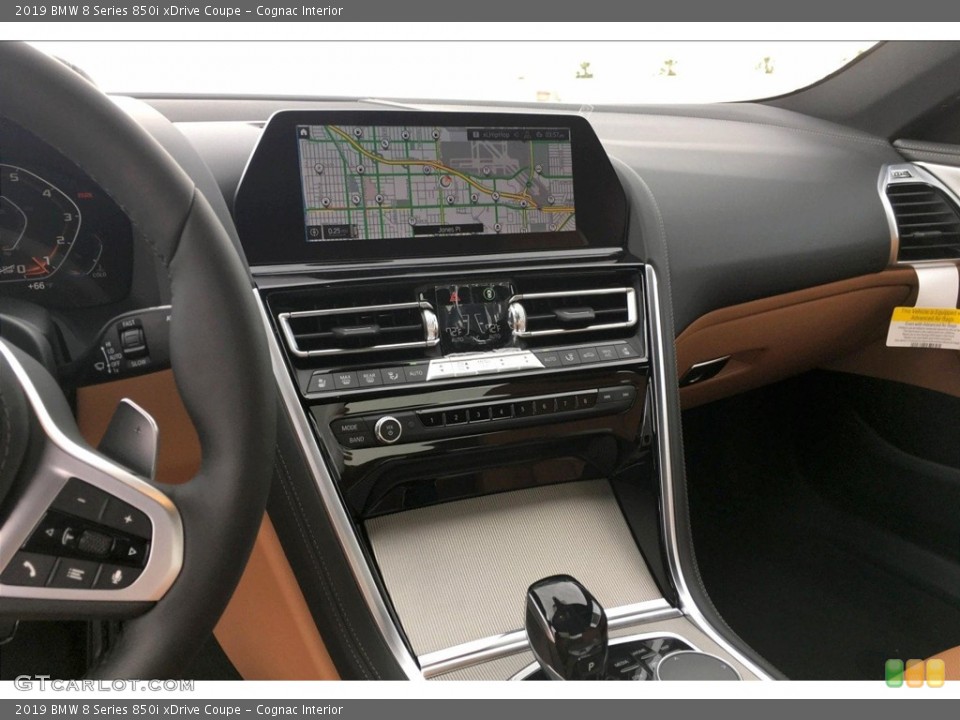 Cognac Interior Navigation for the 2019 BMW 8 Series 850i xDrive Coupe #133280610