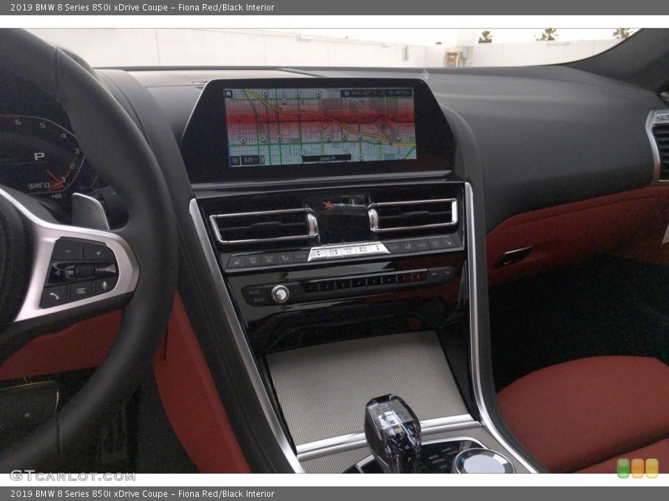 Fiona Red/Black Interior Dashboard for the 2019 BMW 8 Series 850i xDrive Coupe #133281236