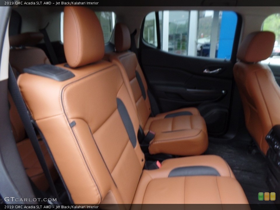 Jet Black/Kalahari Interior Rear Seat for the 2019 GMC Acadia SLT AWD #133296177