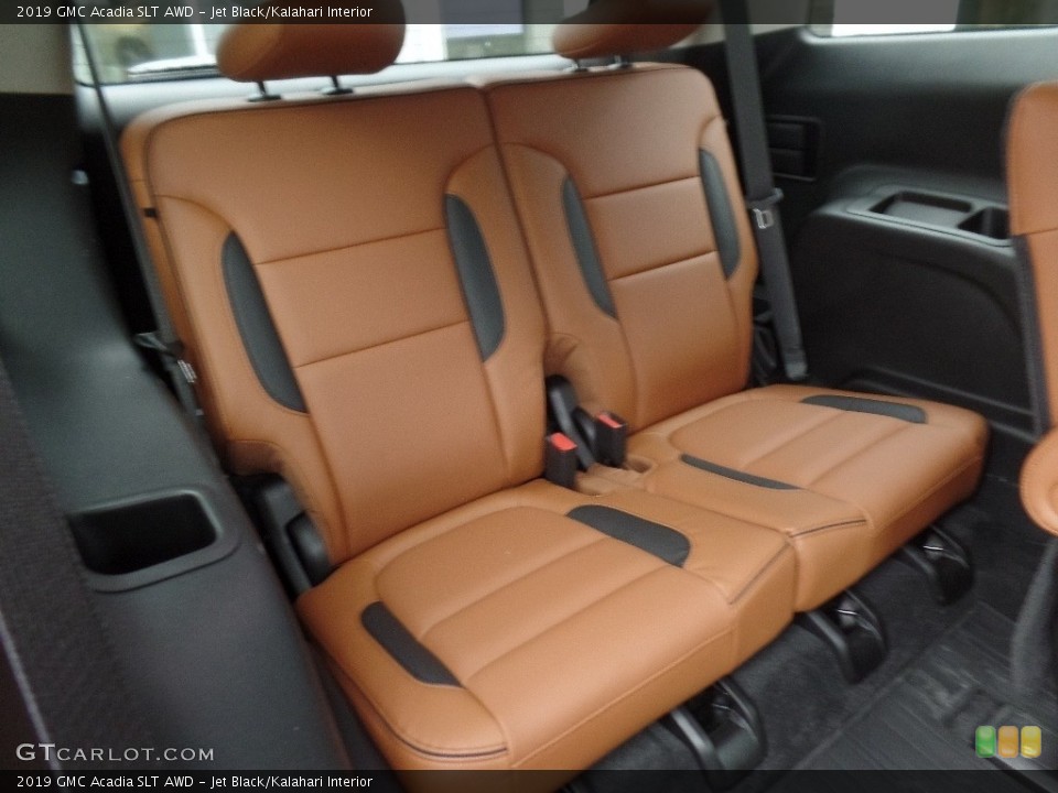 Jet Black/Kalahari Interior Rear Seat for the 2019 GMC Acadia SLT AWD #133296204
