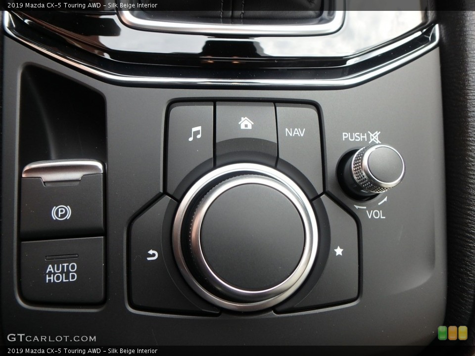 Silk Beige Interior Controls for the 2019 Mazda CX-5 Touring AWD #133296882