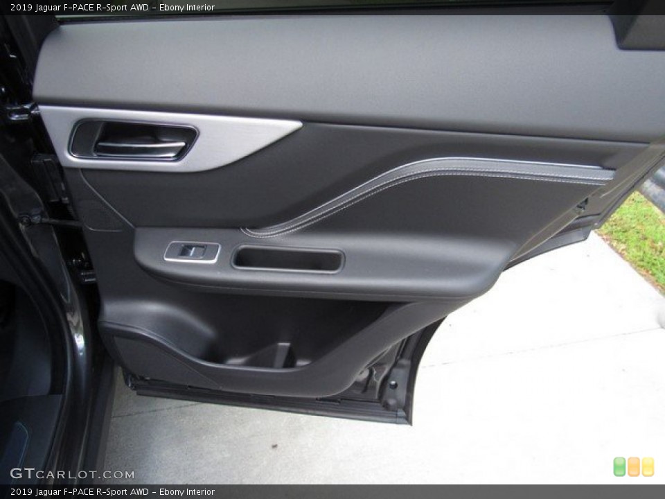 Ebony Interior Door Panel for the 2019 Jaguar F-PACE R-Sport AWD #133303071