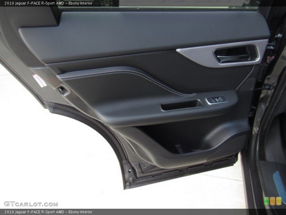 Ebony Interior Door Panel for the 2019 Jaguar F-PACE R-Sport AWD #133303092
