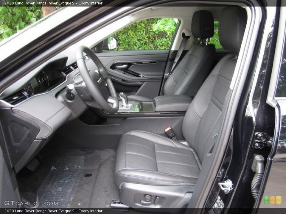 Ebony Interior Front Seat for the 2020 Land Rover Range Rover Evoque S #133304571