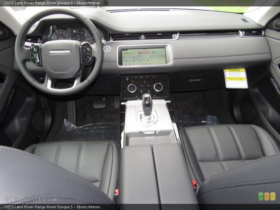 Ebony Interior Dashboard for the 2020 Land Rover Range Rover Evoque S #133304583