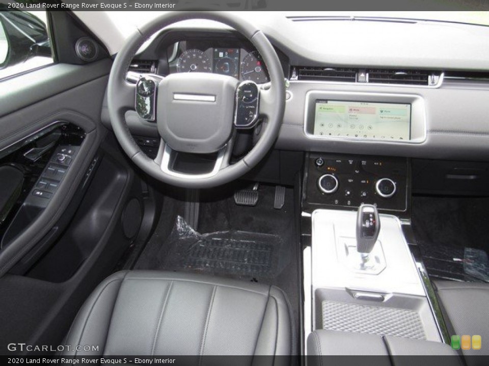 Ebony Interior Dashboard for the 2020 Land Rover Range Rover Evoque S #133304760