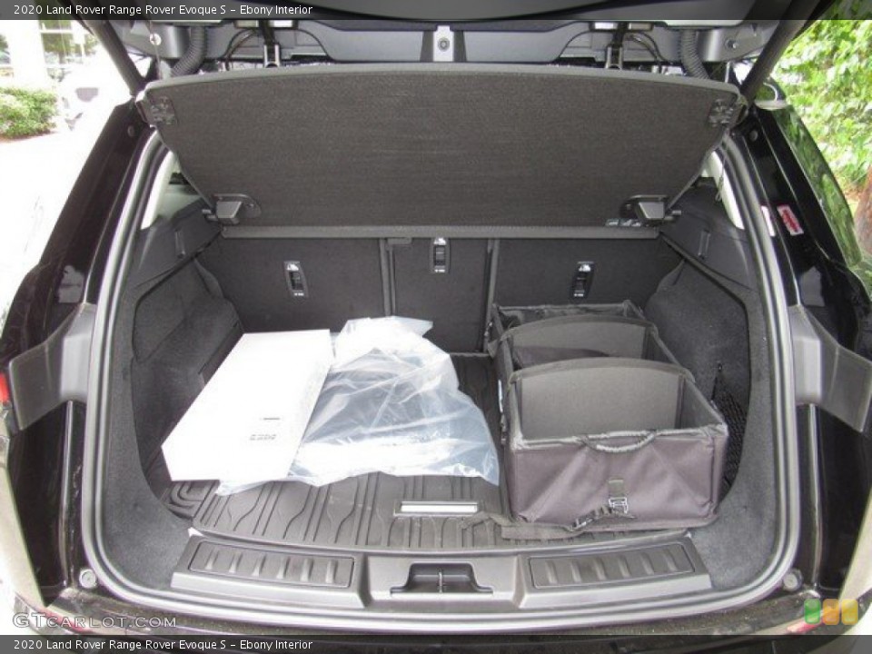 Ebony Interior Trunk for the 2020 Land Rover Range Rover Evoque S #133304808