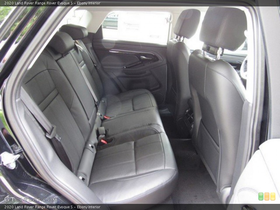 Ebony Interior Rear Seat for the 2020 Land Rover Range Rover Evoque S #133304823