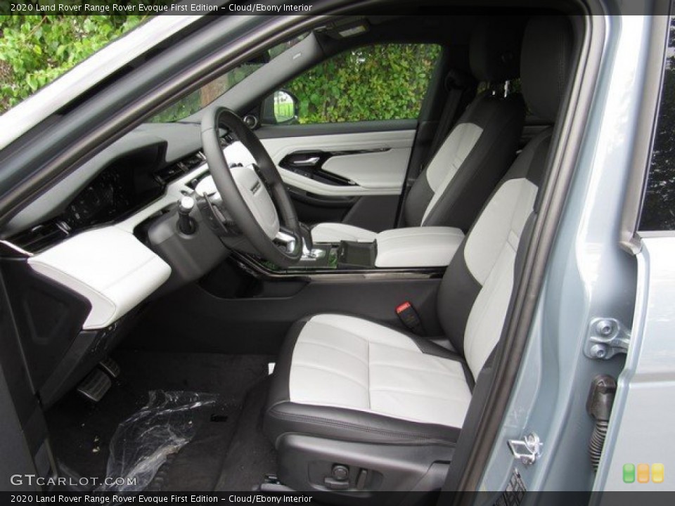 Cloud/Ebony Interior Photo for the 2020 Land Rover Range Rover Evoque First Edition #133305147