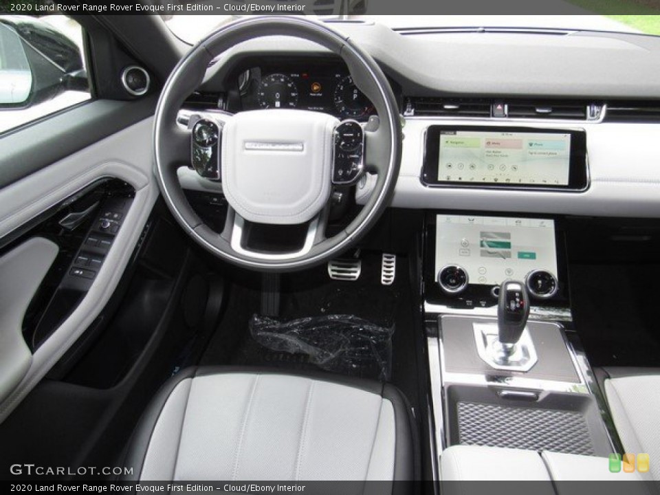 Cloud/Ebony Interior Dashboard for the 2020 Land Rover Range Rover Evoque First Edition #133305324