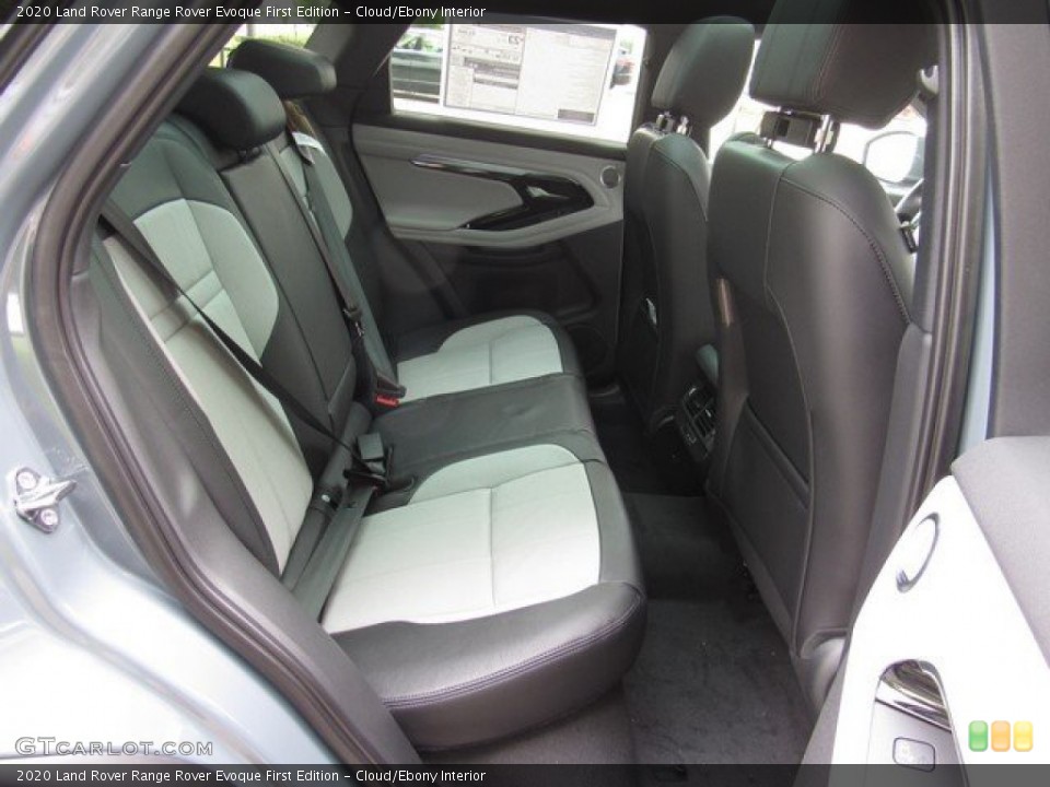 Cloud/Ebony Interior Rear Seat for the 2020 Land Rover Range Rover Evoque First Edition #133305387