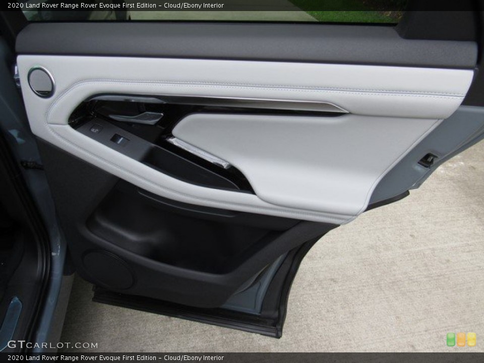 Cloud/Ebony Interior Door Panel for the 2020 Land Rover Range Rover Evoque First Edition #133305417