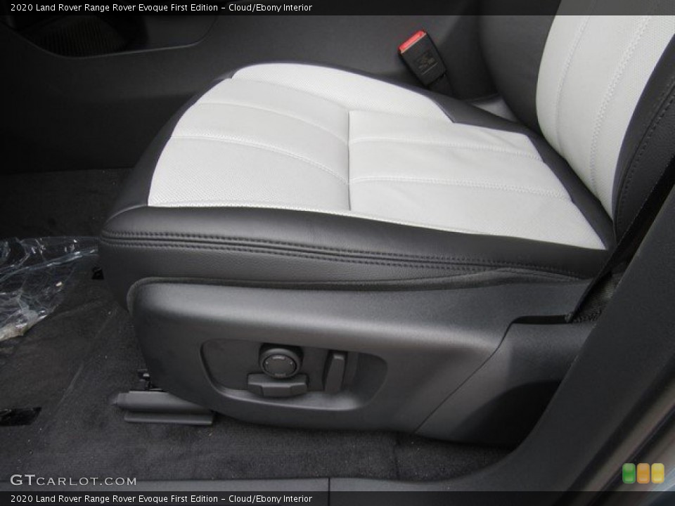 Cloud/Ebony Interior Front Seat for the 2020 Land Rover Range Rover Evoque First Edition #133305471