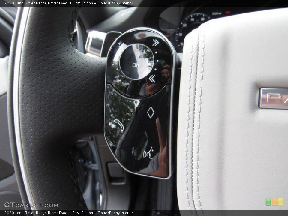 Cloud/Ebony Interior Steering Wheel for the 2020 Land Rover Range Rover Evoque First Edition #133305486