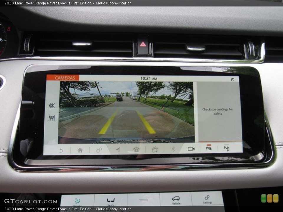 Cloud/Ebony Interior Controls for the 2020 Land Rover Range Rover Evoque First Edition #133305576