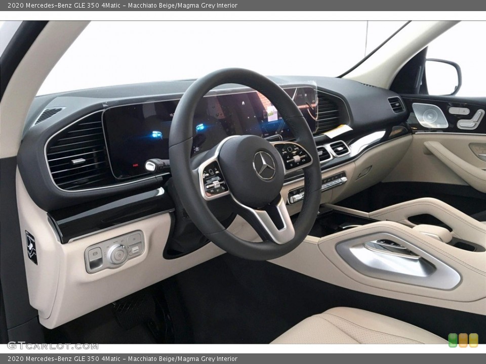 Macchiato Beige/Magma Grey Interior Dashboard for the 2020 Mercedes-Benz GLE 350 4Matic #133313793