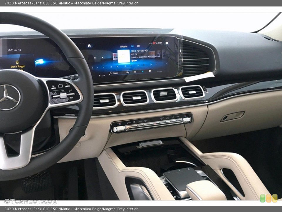 Macchiato Beige/Magma Grey Interior Dashboard for the 2020 Mercedes-Benz GLE 350 4Matic #133313880