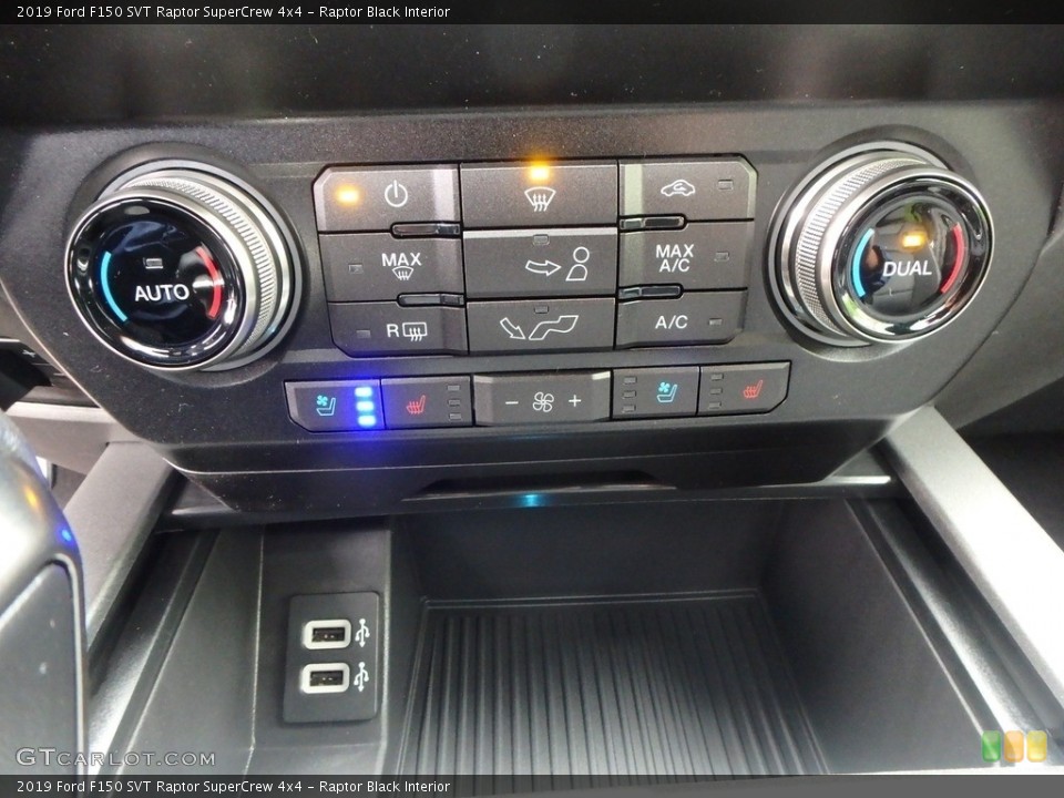 Raptor Black Interior Controls for the 2019 Ford F150 SVT Raptor SuperCrew 4x4 #133313997