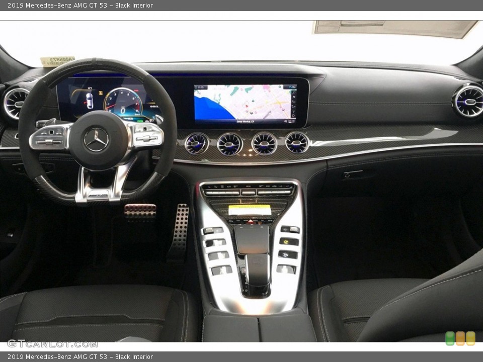 Black Interior Dashboard for the 2019 Mercedes-Benz AMG GT 53 #133316421