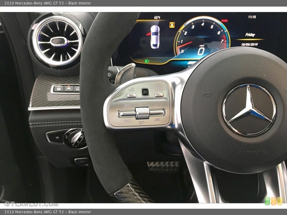 Black Interior Steering Wheel for the 2019 Mercedes-Benz AMG GT 53 #133316457
