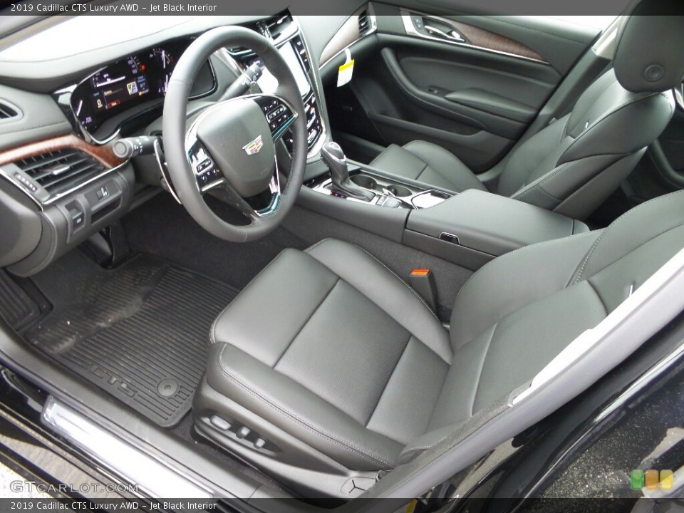 Jet Black Interior Photo for the 2019 Cadillac CTS Luxury AWD #133321824