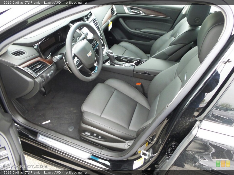 Jet Black Interior Photo for the 2019 Cadillac CTS Premium Luxury AWD #133322193