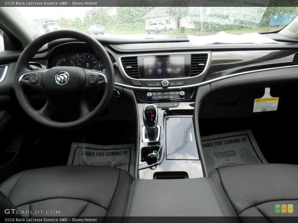 Ebony Interior Dashboard for the 2019 Buick LaCrosse Essence AWD #133322778