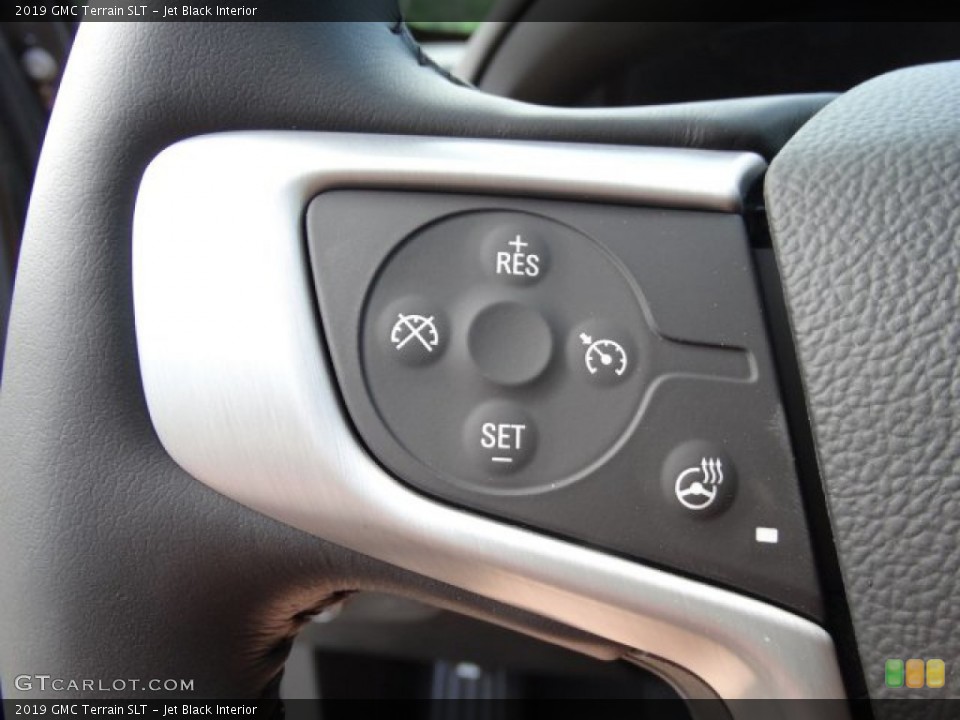 Jet Black Interior Steering Wheel for the 2019 GMC Terrain SLT #133322988